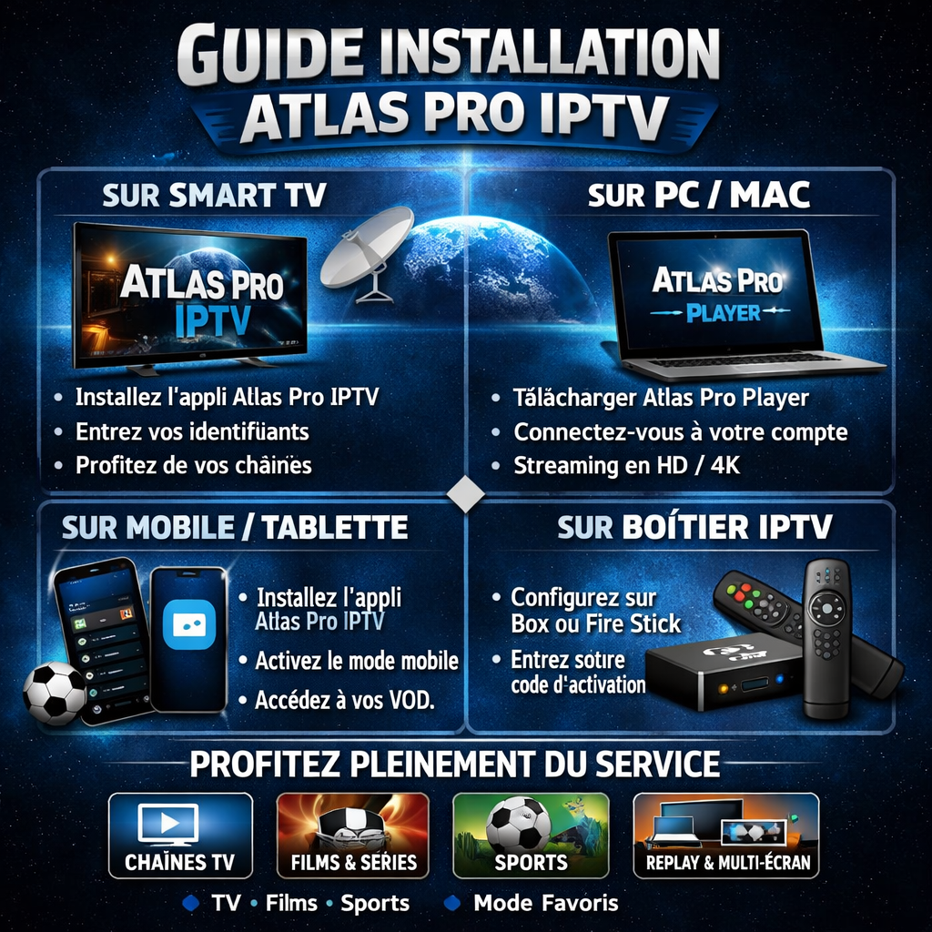 Comment installer et profiter d’Atlas Pro sur tous vos appareils – Guide complet